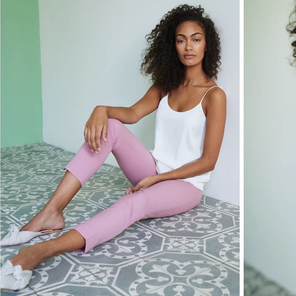Quince stretch silk camisole